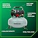 Metabo HPT Pancake Air Compressor, 6-Gallon 165PSI, Portable Air Compressor with 1.0 HP Oil-Free High Efficiency Motor, Lihghtweight, Quick Couplers for Fast Tool Changes, EC711S