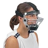 Game Face Large Clear Sports Safety Mask with Black T-Harness