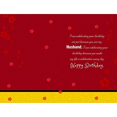 Alwaysgift Happy Birthday Dear HUSBand Greeting Card 1
