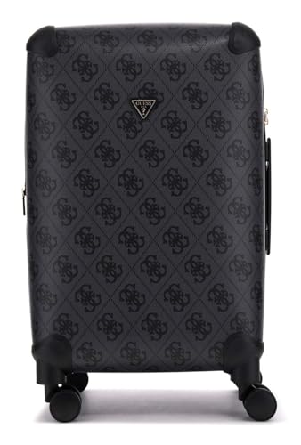 Valise rigide GUESS Trolley 22 8-Wheeler Coal Logo gris foncé 64cm