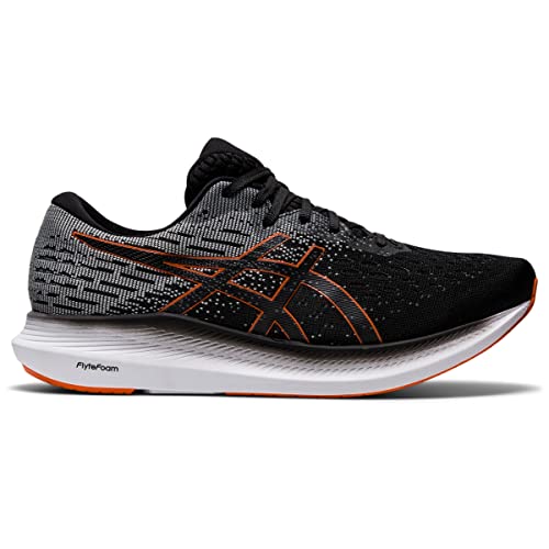 ASICS Men's Evoride 2 Running Shoes, 10M, Black/Marigold Orange