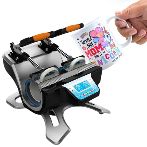 Mug Press Sublimation Machine con Pantalla LCD, 220V miniatura 1
