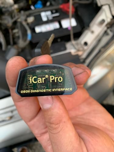 Vgate iCar Pro Mini OBD2 - Escáner Bluetooth para iOS/Android, Adaptador OBD, Lector de códigos de diagnóstico de Coche, Herramientas de escaneo