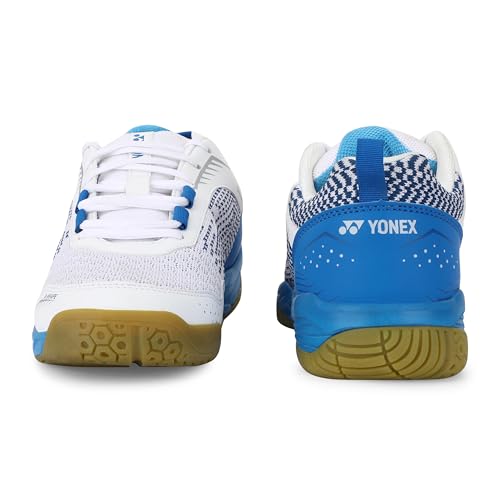 YONEX V100-i Badminton Shoes | Made in India | Ideal for Badminton,Squash,Table Tennis,Volleyball | Non-Marking Sole | TRU Cushion | Ergo Shape | Hexagrip |