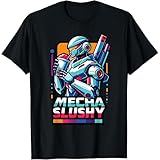 スラッシー好きットのメカニックアニメ風Tシャツ-2XL