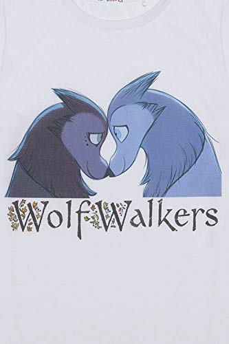 Wolf Walkers White T-Shirt for Kids, 100% Cotton3