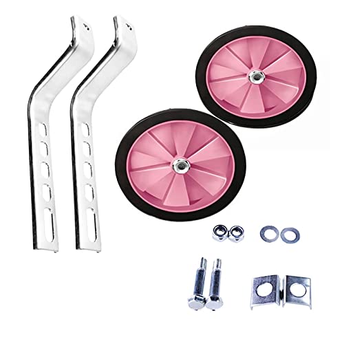 1 Pair Bicycle Training Wheels, Variable Speed Bike Training Wheels, Kids Bicycle Training Wheel Steel Bike Balance Stabiliser For Bikes Of 12/14/ 16/18/ 20/ Inch #TOP21