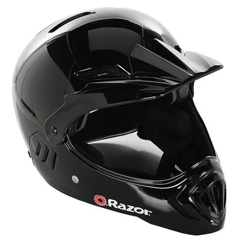 Razor 97878 Child Full Face Helmet, Gloss Black
