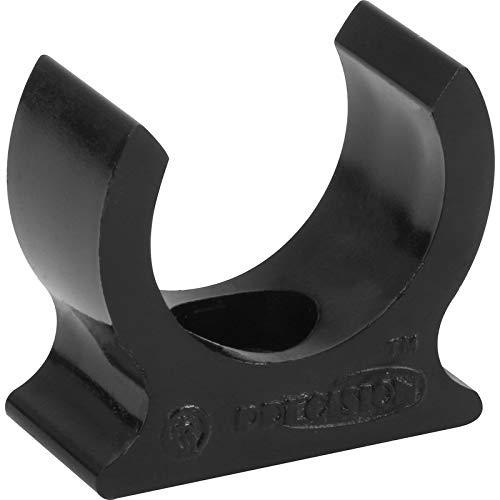 Robson Products Black 50 20Mm Pvc Saddle Push In Clip Conduit