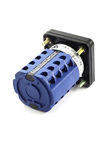 3 Position 16 Terminals Rotary Cam Changeover Switch 660V 20A