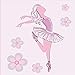Ballet Deluxe Party Supplies Pack (122 Pieces for 16 Guests) - Ballerina Party Supplies, Girls Birthday Decorations, Baby Shower Plates and Napkins, Ballerina Theme Birthday Decorations, Blue Orchards