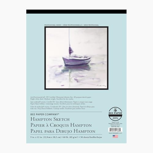 Bee Paper Hampton Sketch Pad, 14-Inch by 17-Inch