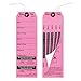 Superior Hotel Baggage Claim Check Tag with 5 Matching Numbered Labels. The Perfect Label & Tag Combo for Storage of Bags. Baggage ID Tag Size: 11