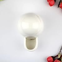 Vista 4 de Dahey Drinking Water Feeder Ceramics Slient Bottle Waterer Automatic Small Pets for Hamster Hedgehog Chinchilla Ferret Small Guinea Pig, White, 8Oz