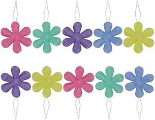 jeufun 10pcs Needle Threader Flower Shaped Needle Threader Easy to Insert Hand Sewing Needles for Hand and Machine Threading