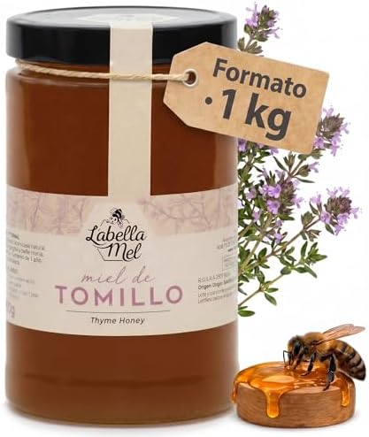 L'Abella Mel - 100% Natural Thyme Honey | Pure Bee Honey Collecte...