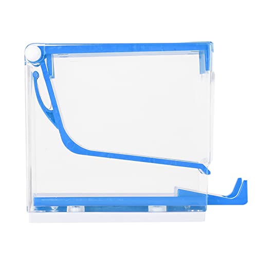 Portarrollos De Algodón, Dispensador De Rollo De Algodón Dental De Diseño Tipo Prensado Con Dispensadores De Algodón Dental Para Hombre Para Actividades Al Aire Libre Para La Limpieza(azul)