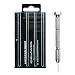Precision Copper Pin Vise Hand Drill Set with 25 Micro Twist Drill Bits, Manual Hobby Drill for Resin, Jewelry, PCB, Plastic, Wood, Model Making, Mini Crafts and DIY Projects