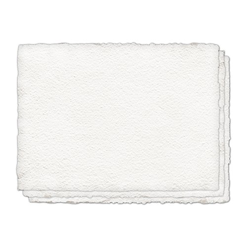 Papel para acuarelas 100% algodón prensado en frío de 640 g/m² de 22 x 30 pliegos