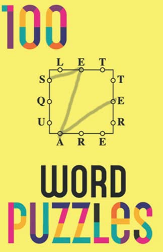 100 Letter Square Word Puzzles (Word Boxes)