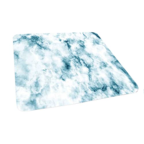 Square Fitted Nature Tablecloth, Fluffy Cloud Skyline Like Marble Motif Retro Features Art Image Print Elastic Edge, Suitable For Table Decoration, Buffet And Camping, Fit For 42"X42" Square Table #TOP2