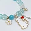 Wrapables Friendship Beaded Enamel Charm Bracelet