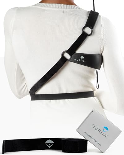 Image of Straps - 42 inch and 12 inch long double hook n loop self attaching straps. For use with the Wearable hands-free umbrella holder