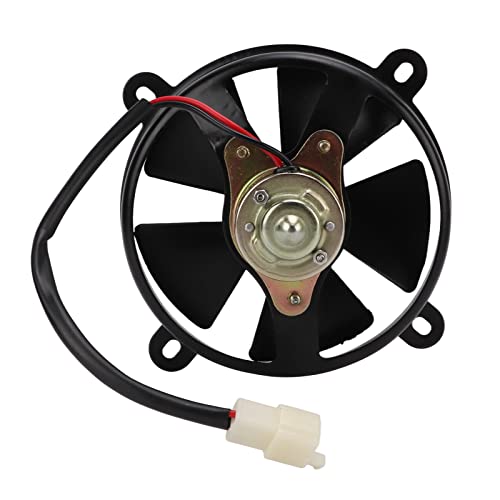 Ventilador de refrigeración eléctrico de 6 pulgadas y 5 aspas Buena disipación de calor para 150c 200cc Quad Dirt Bike ATV