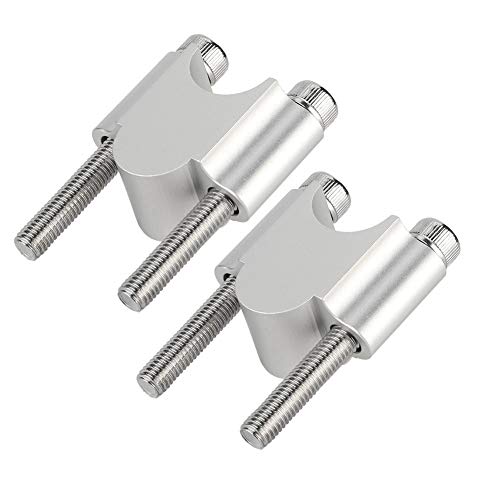 Rehausse Guidon Moto 22mm, Kimiss Rehausseur De Guidon De Moto 22 Mm (7/8 ``) Rehausseur De Guidon Universel Ascenseur De Guidon De Moto (galvanoplastie) Pontet Rehausseur Guidon Moto 22mm - Image 3