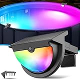 Niceput Solar Pool Lights,2026 Upgraded Solar Powered Above Ground Pool Lights, Frame Pool light Waterproof,Swimming Pool Solar Light,Color Changing Pool Lighting for Above Ground Pool Accessories-1PC