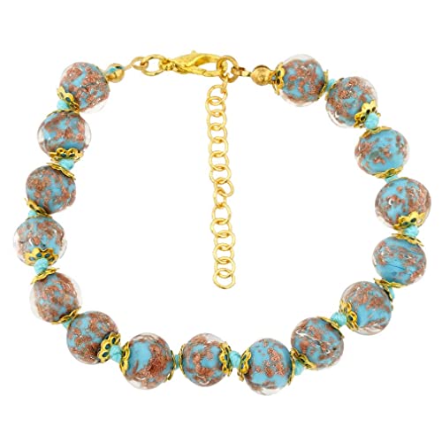Glass Of Venice Bracelet Sommerso - Aqua foncé Cover