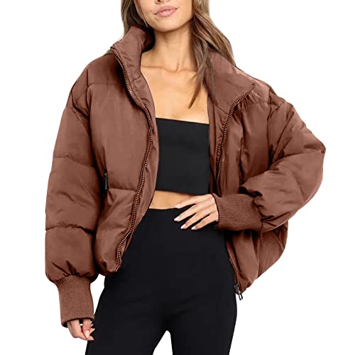 Manteau d'hiver femme veste matelassée courte de randonnée