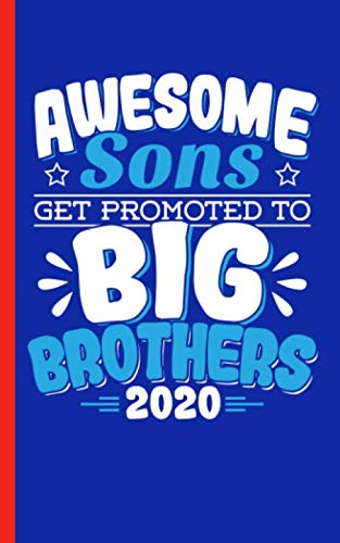 Promoted to Big Brother Journal Notebook - Draw and Write: Half Lined Half Blank Page, Kids Story Writing and Sketch Drawing Note Book, Small 5x8" (New Baby Sibling Gifts Vol 3)