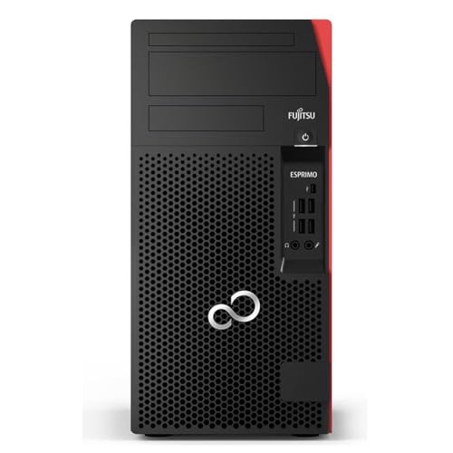 Fujitsu Desktop-PC Esprimo P957 Tower, Prozessor Core i5-6500, Arbeitsspeicher 16 GB, SSD 512 GB, Win 11 Pro (Generalüberholt)
