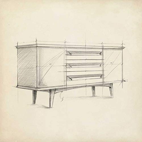 Toile encadrée Ethan Harper pour salon chaleureux au design vintage