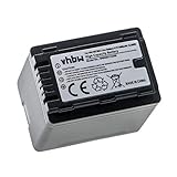 Reemplaza Panasonic VW-VBT380 vhbw Batería Compatible con Panasonic HC-W850EB, VXF-999, HC-VXF1 cámara de vídeo, videocámara (3400mAh, 3,6V, Li-Ion) con Chip informativo