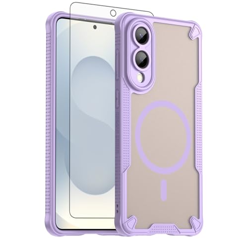 Coque Samsung S25 Edge antichoc Magsafe avec protège écran