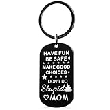 Stocking Stuffers for Teens,Stocking Stuffers for Teen Boys Girls – Funny Keychain from Mom, Cool Christmas Birthday Graduation Gifts for Son Daughter, Back to School Meaningful Gift Ideas for Teens