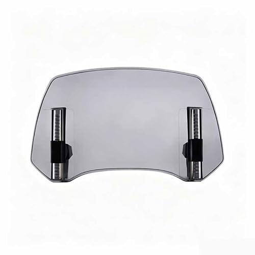LOUCNAY Motorcycle Windshield Extension for Yamaha Xmax 250 300 Xmax 400 125 Xmax 250 Xmax 300 Xmax 125, Adjustable Clip On Motorcycle Wind Deflector Windscreen Spoiler, Windshield Accessories