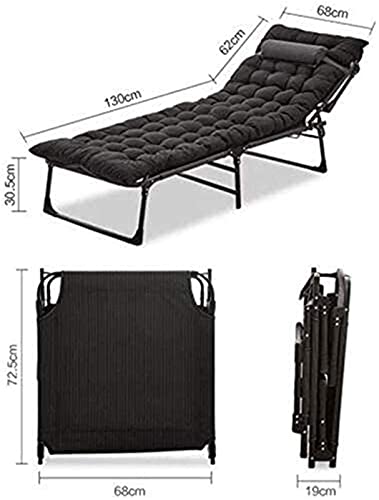 Chaises longues inclinables Zero Gravity avec structure robuste en acier - 3