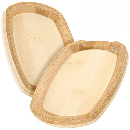 Premium Bamboo Spoon Rest | Natural Wooden Spoon Holder for All Kinds Of Spoons, Spatulas, Ladles, Teaspoons and Cooking Utensils | Prevent messes in your kitchen or dining room