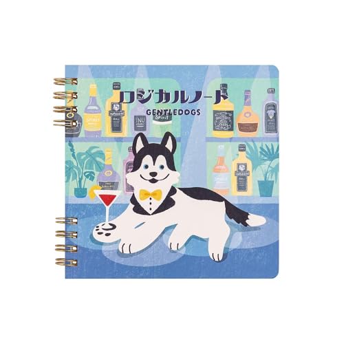 �i�J�o���V �X�C���O���W�J��W�����O�m�[�g [GentleDogs] B6�X�N�G�A/����5mm/60�� �n�X�L�[ NW-B611SQ-4