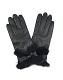 100% A-KLASSE LAMMLEDER HANDSCHUHE - Hergestellt aus hochwertigem, authentischem Lammfell Leder mit weicher Griffigkeit, Geschmeidigkeit, Stärke und anhaltendem Komfort. Die Lederhandschuhe passen gut zu deinen Händen und wären deine schicken Fahraccessoires.