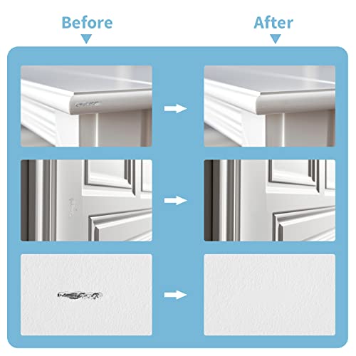 Leopong Touch Up Paint Pen-Fillable Paint Pen-Paint Brush Pens For Walls Repair, Furniture Repair Kit For Drywall, Cabinets, Floors, Windows, Doors, Easy Paint Storage, Fresh Inside(3 Pens,6Ml) #TOP4