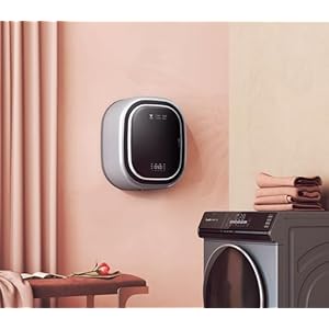 2-in-1 draagbare wasmachine- en drogercombinatie, 3 kg wasmachine met condensdrogen en vlekverwijdering op hoge temperatuur, voor thuisgebruik