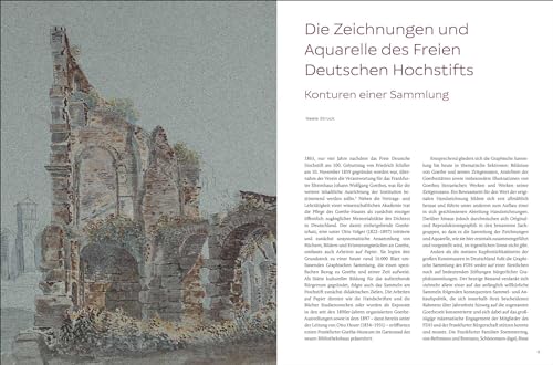 Zeichnen Im Zeitalter Goethes: Zeichnungen Und Aquarelle Aus Dem Freien Deutschen Hochstift