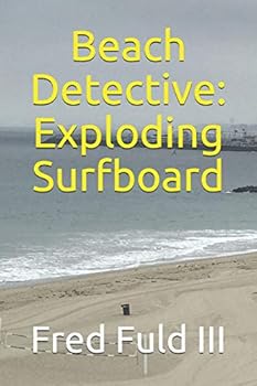 Paperback Beach Detective: Exploding Surfboard Book