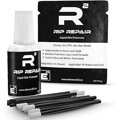 Rip Repair Liquid Bandage for Sports, Gymnastics, Functional Fitness, WODs, Weight Lifting, Olympic Lifting - Liquid Skin Protectant - Creates a Durable Protective Barrier - Callus Repair Cover