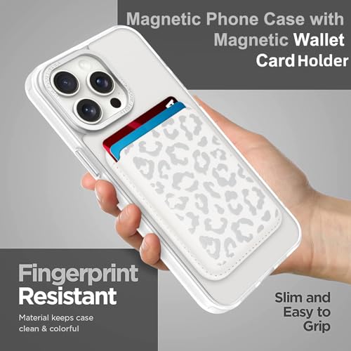 MOWIME Magnetic Designed for iPhone 15 Pro Max Case 6.7" 2023, White by MOWIME - Used condition - Image 3
