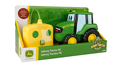 Jouet éducatif voiture télécommandée bébé et tracteur John Deere Tomy